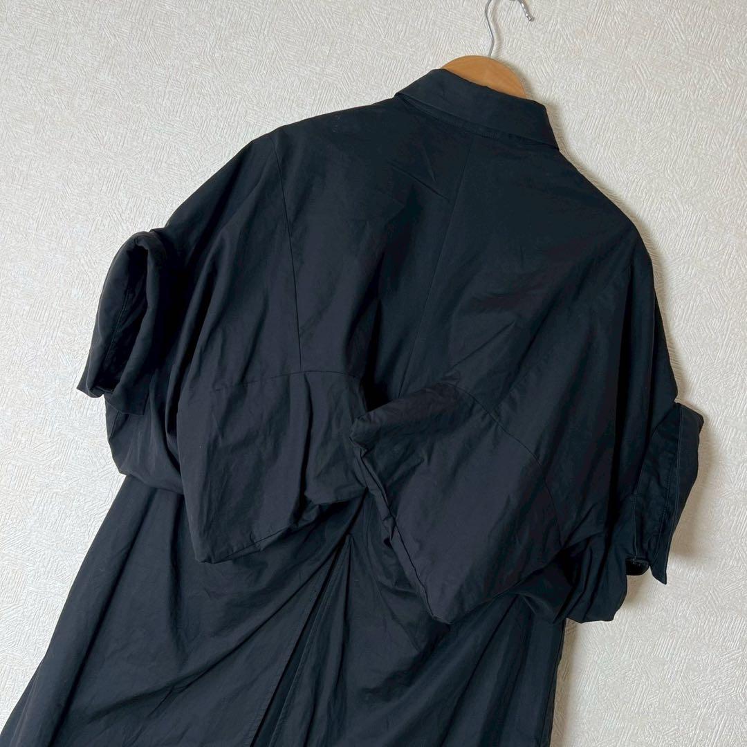 ENFOLD SOMELOS リコンストラクションチュニック ブラック