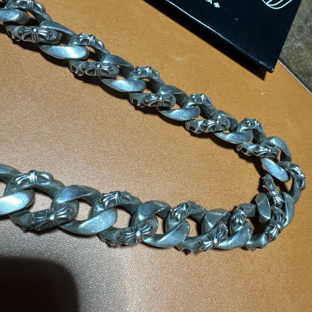 クロムハーツ　インボイス有　ファンシーウォレットチェーン ショート 2クリップ