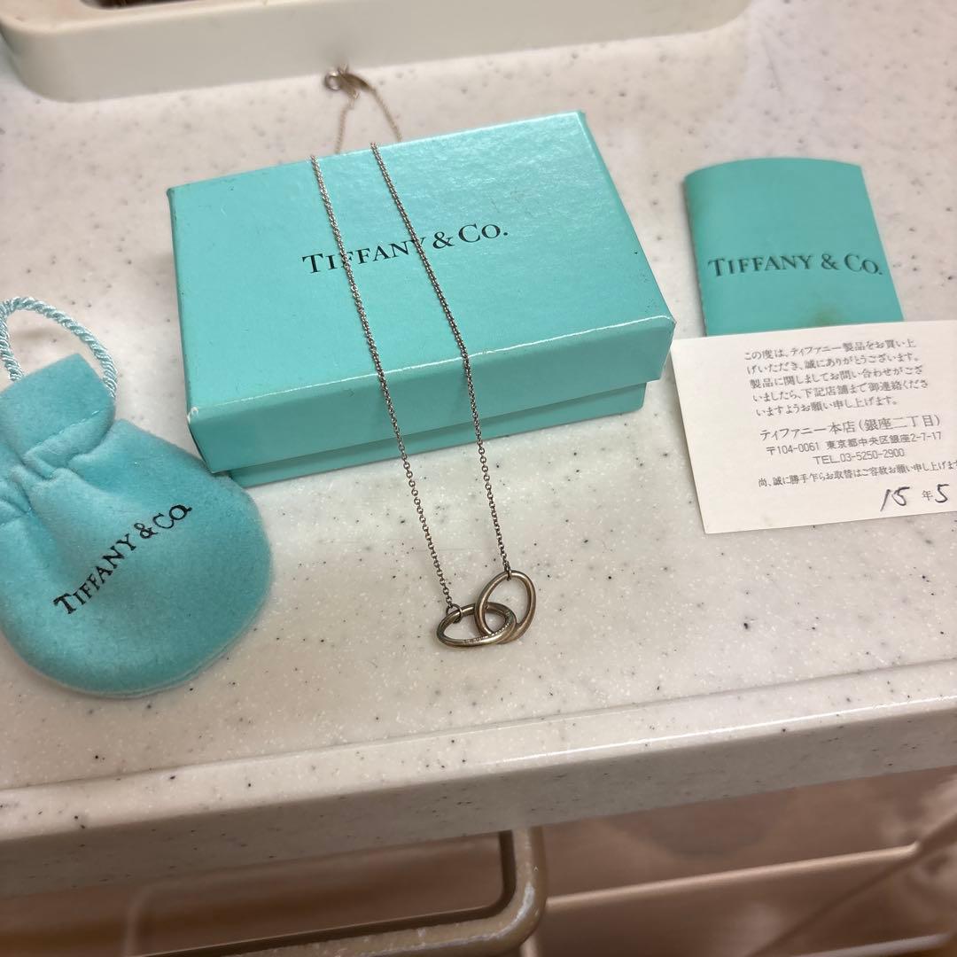 TIFFANY ティファニー ダブルループ ネックレス