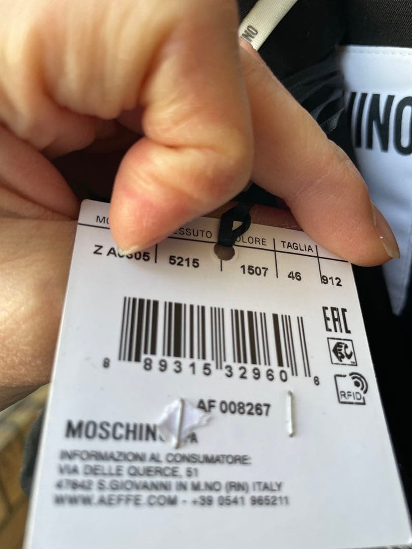 激レアモスキーノ 2019-20年秋冬コレクション サンスクリット刺繍スラックス