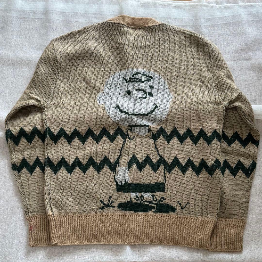 貴重　レア　70s ARROWヴィンテージ ニット セーター チャーリーブラウン