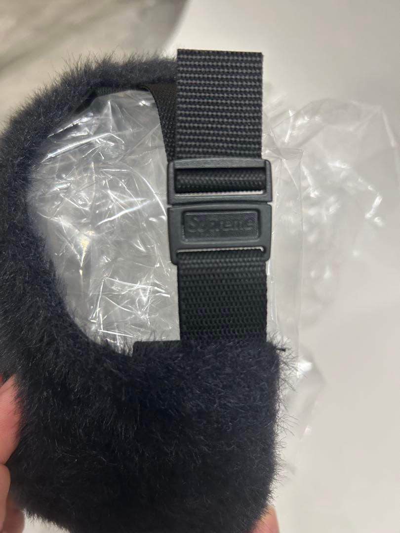 y*様 Supreme Faux Fur Camp Cap Black