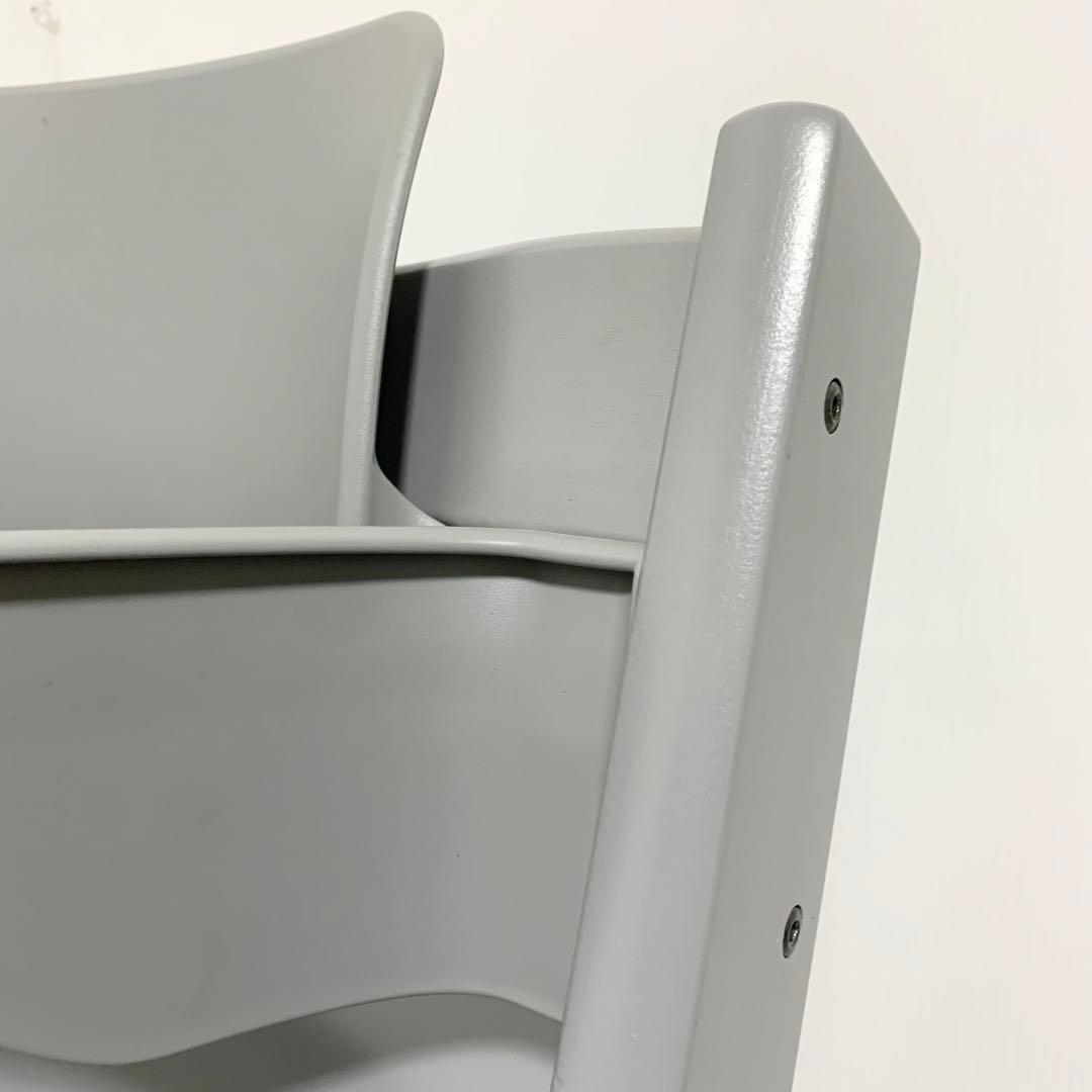 美品 ストッケ トリップトラップ グレー シリアル4 ベビーセット