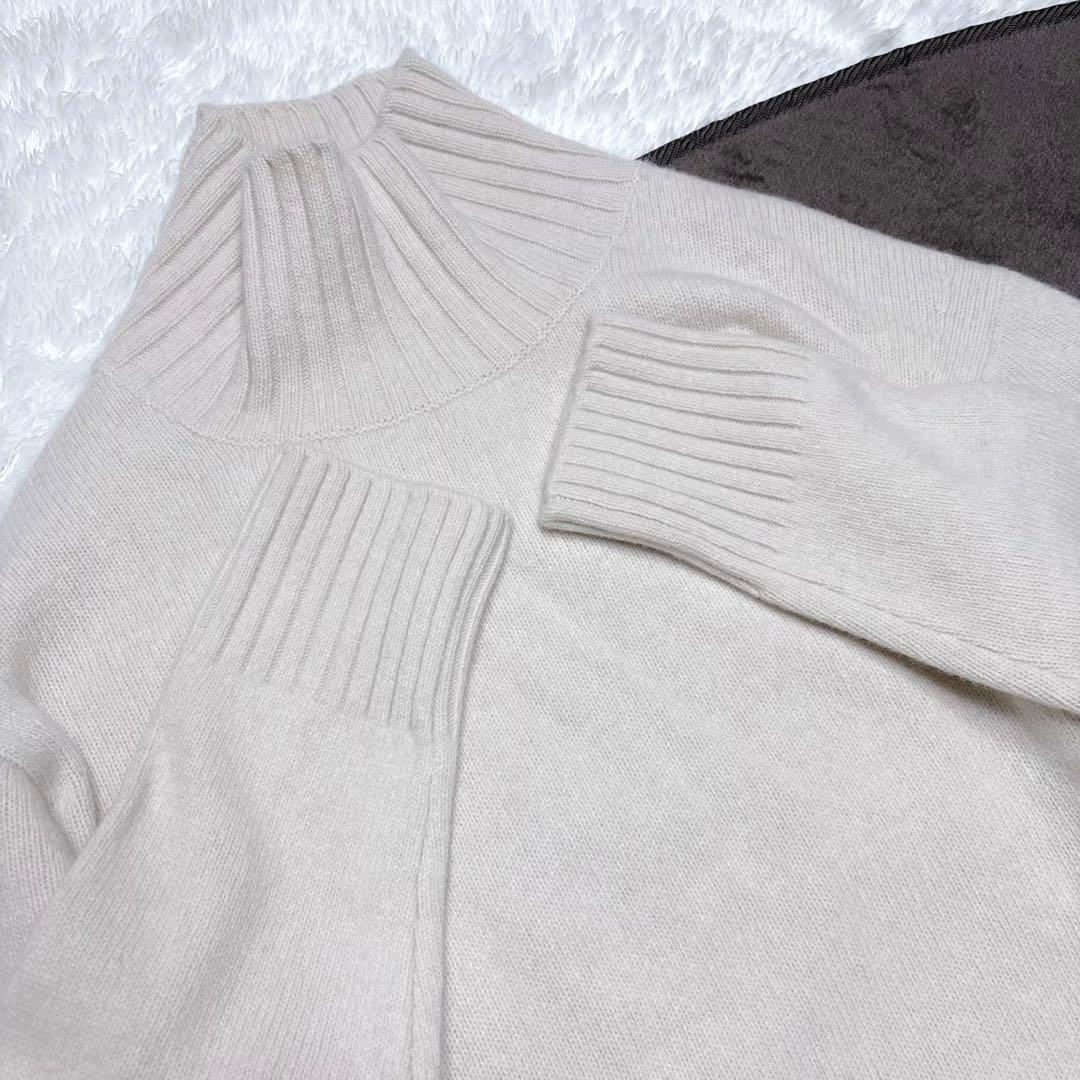 【新品】plage スーパーファインウールカシミヤハイネックミニワンピース 近年