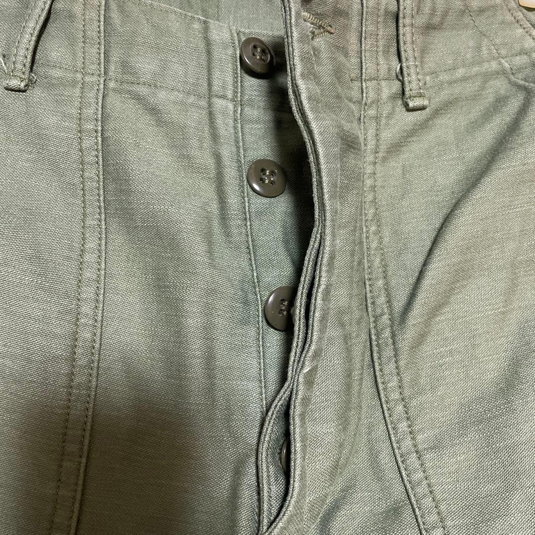 Orslow ファティーグパンツ ベイカーパンツ　サイズ2
