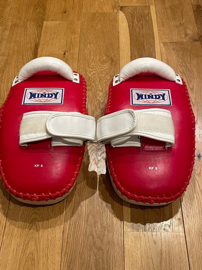 WINDY キックミット KP 8 赤