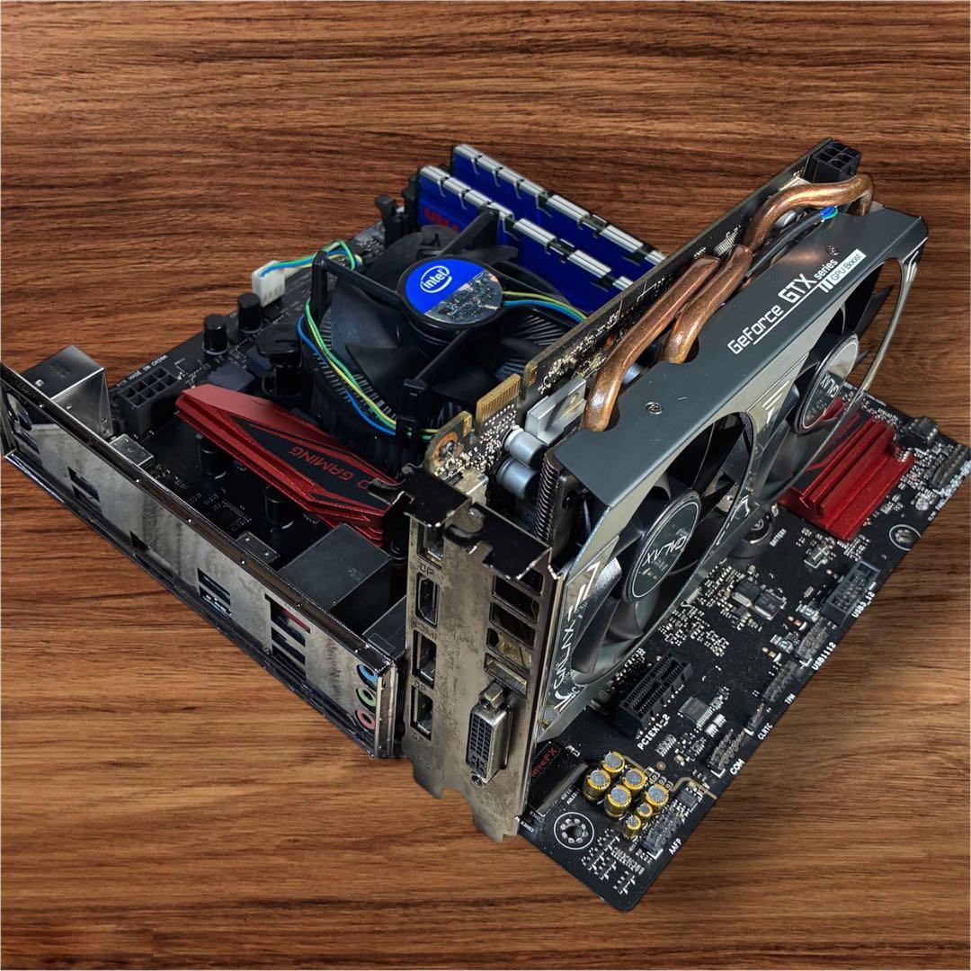 【動作品】B150M PRO gaming i5-6400 16gb 256gb