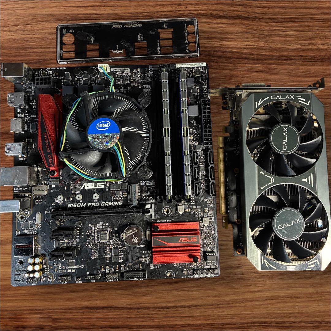 【動作品】B150M PRO gaming i5-6400 16gb 256gb