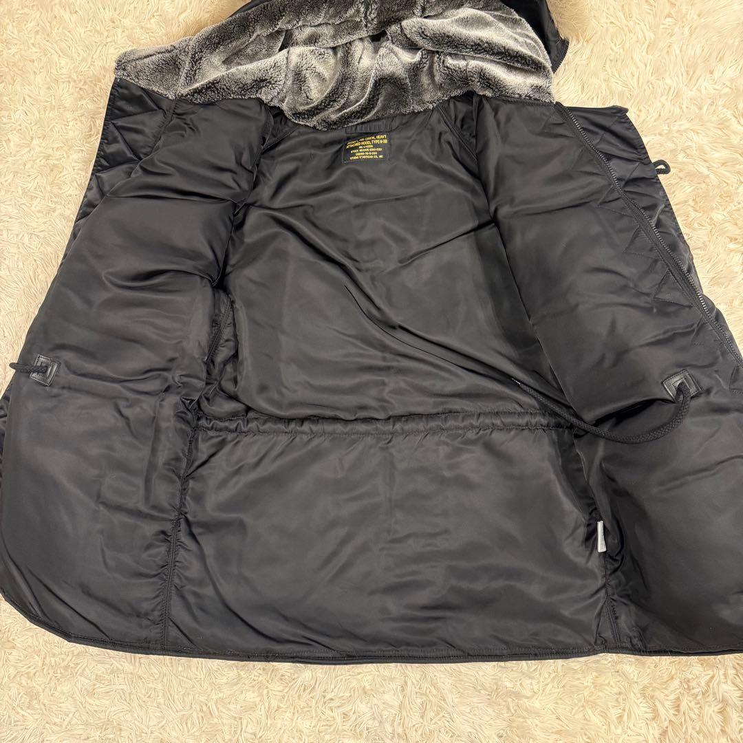 【希少】 美品 STUDIO DARTISAN N-3B コヨーテ ブラック L