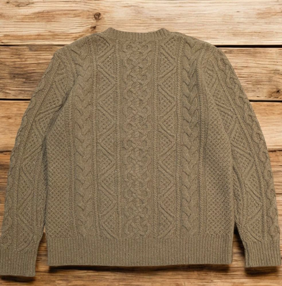 ✨希少✨POLO ポロラルフローレン ケーブルニット アランニット くるみボタン