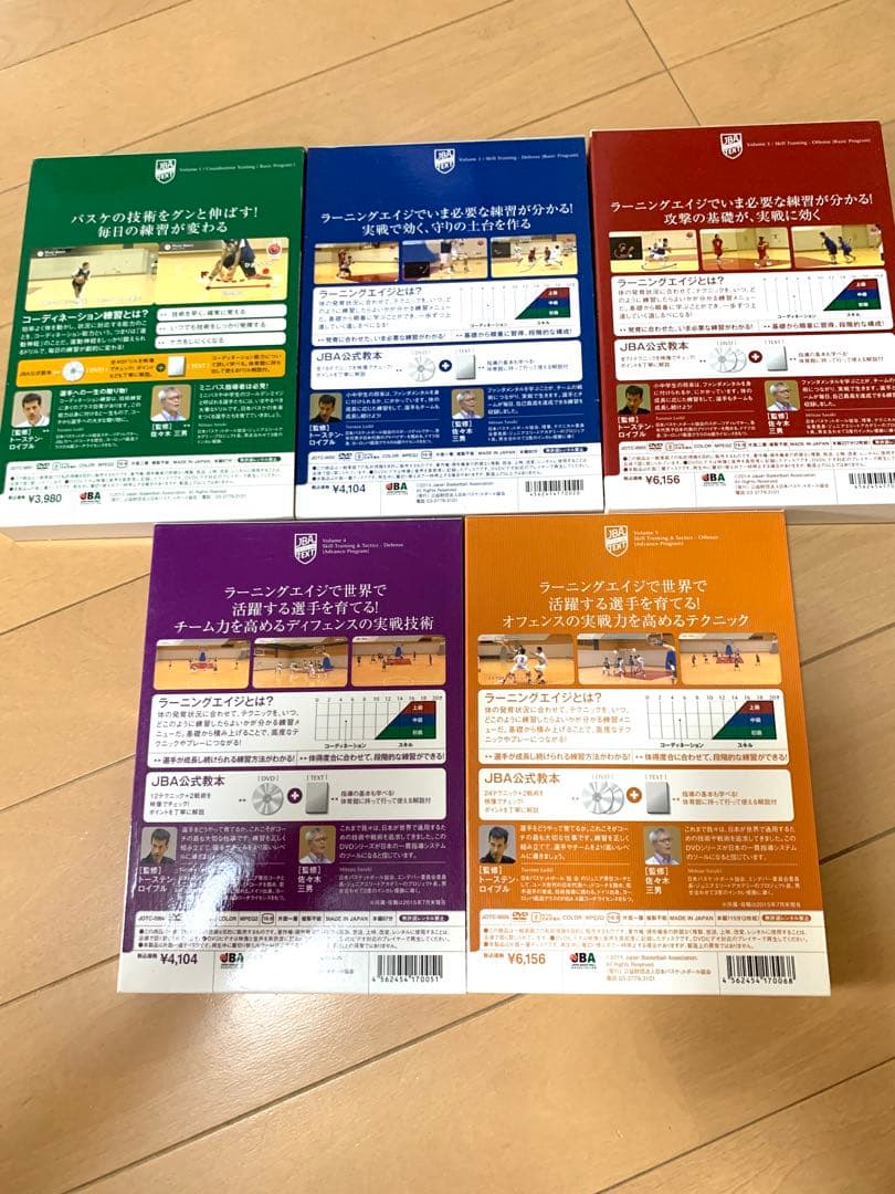 バスケットボール スキル&戦術 DVDセット