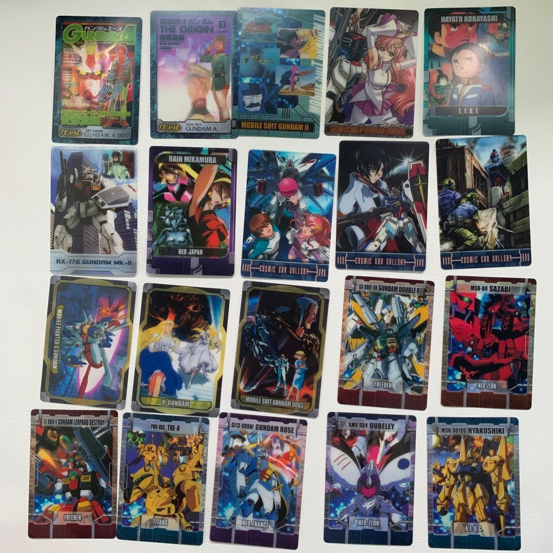 ガンダム　カード　森永　　　　　　　　　　　　　　d