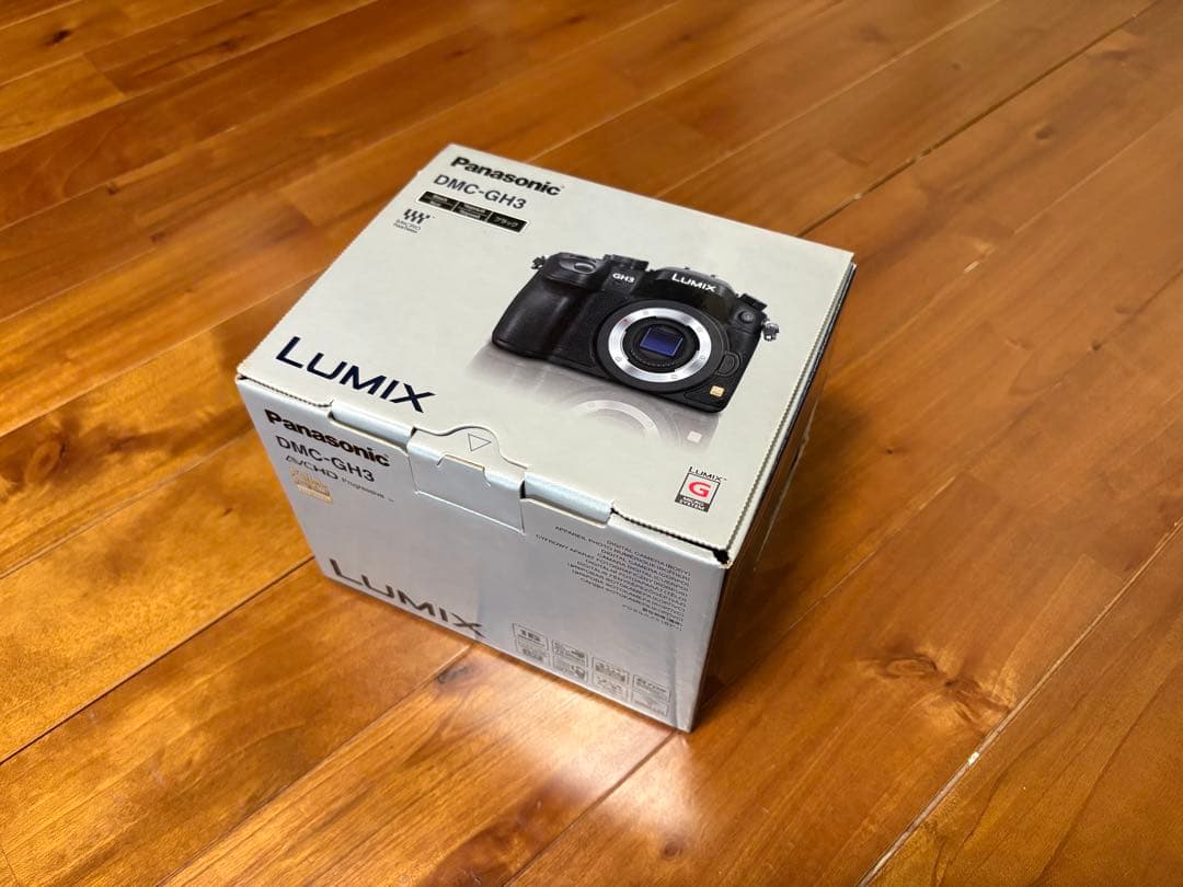 Panasonic LUMIX DMC-GH3-K ボディ ブラック箱付属品つき