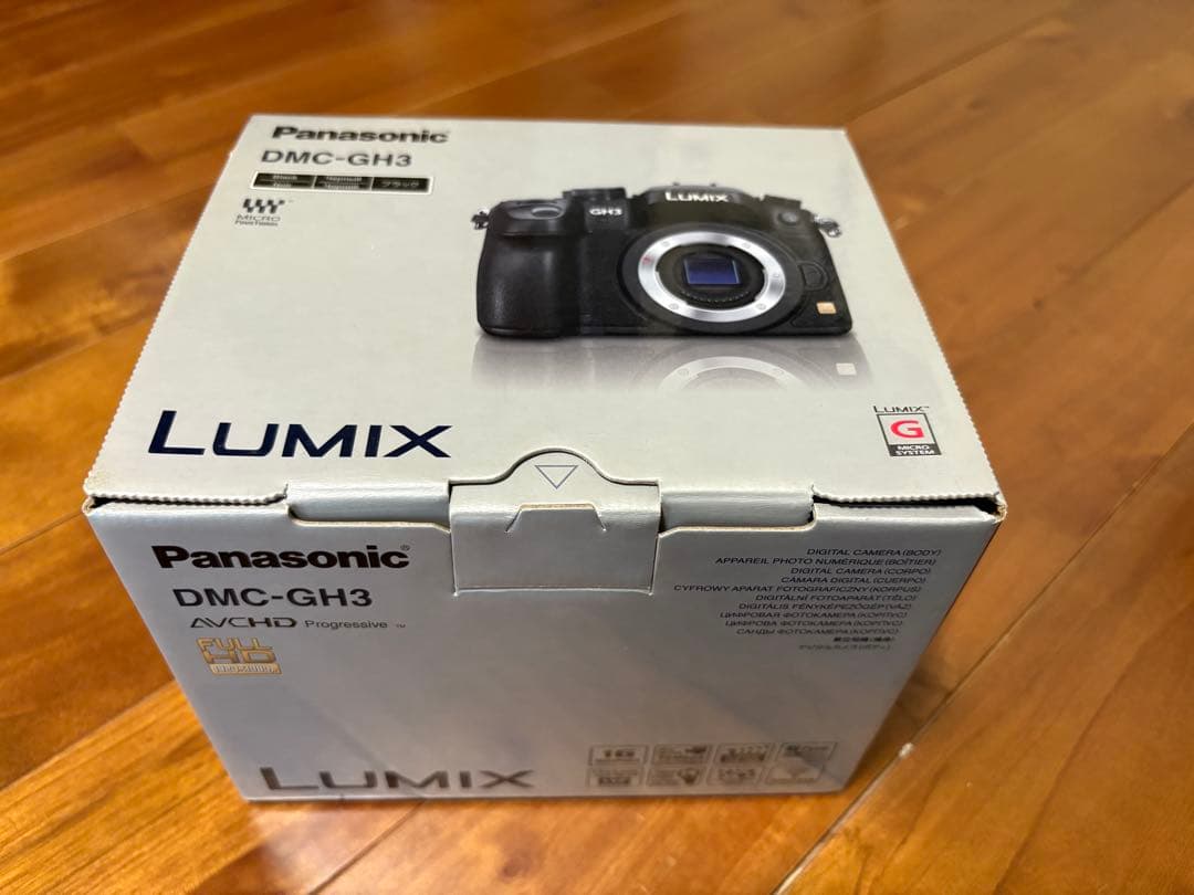 Panasonic LUMIX DMC-GH3-K ボディ ブラック箱付属品つき