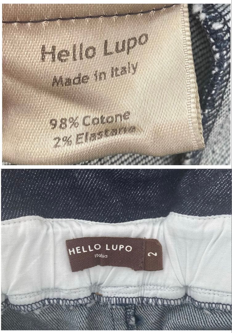 美品⭐︎ HELLO LUPO ハロールポ デニムパンツ 2