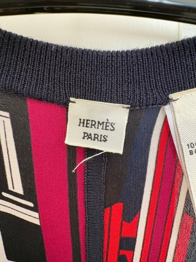 【週末割引】エルメス ベストカーディガン 36 人気商品 即購入OK