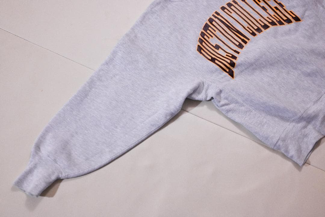 【90s】リバースウィーブ 刺繍タグ アメリカ製