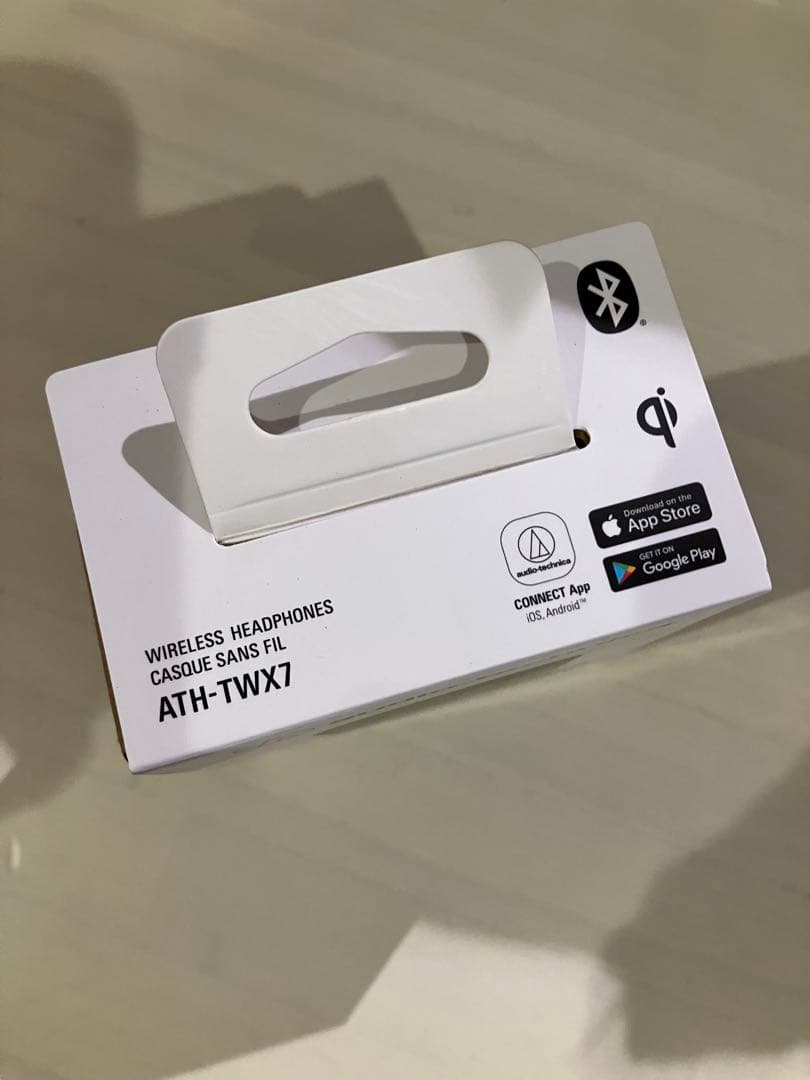 新品未開封 オーディオテクニカ 完全ワイヤレスイヤホン ATH-TWX7 BK