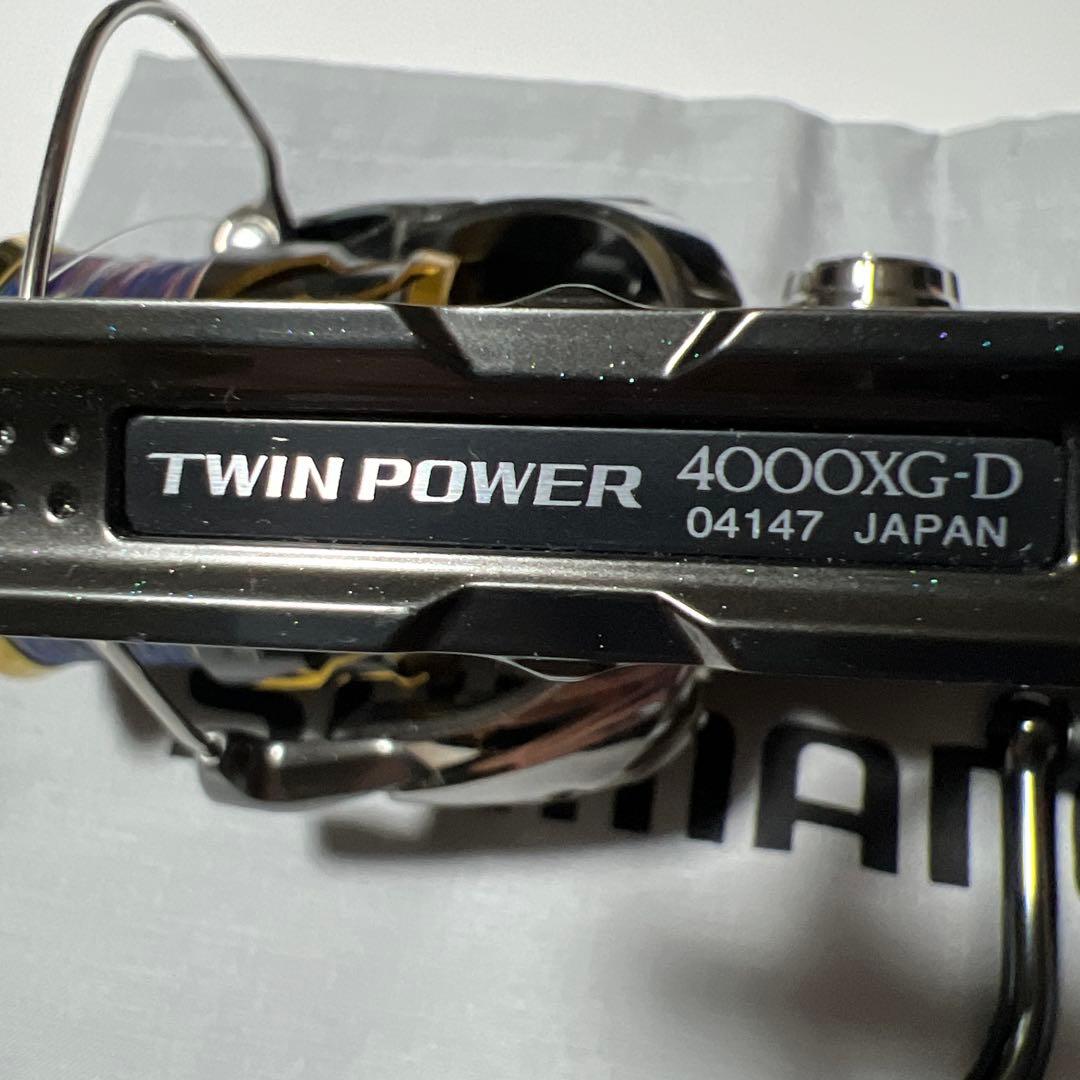 リール SHIMANO TWIN POWER 4000XG