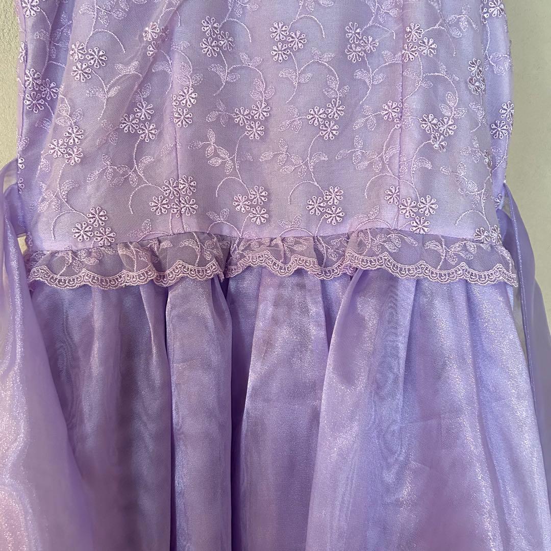 ゆめりすと 子供用ドレス パープル 紫 薄紫 演奏会 発表会 ソフィーライラック