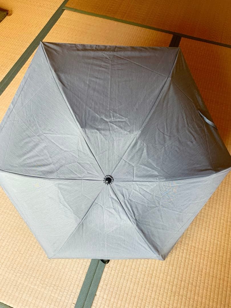 サンバリア100 日傘 3段折 無地
