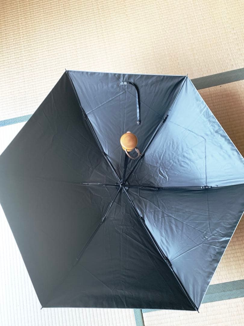 サンバリア100 日傘 3段折 無地