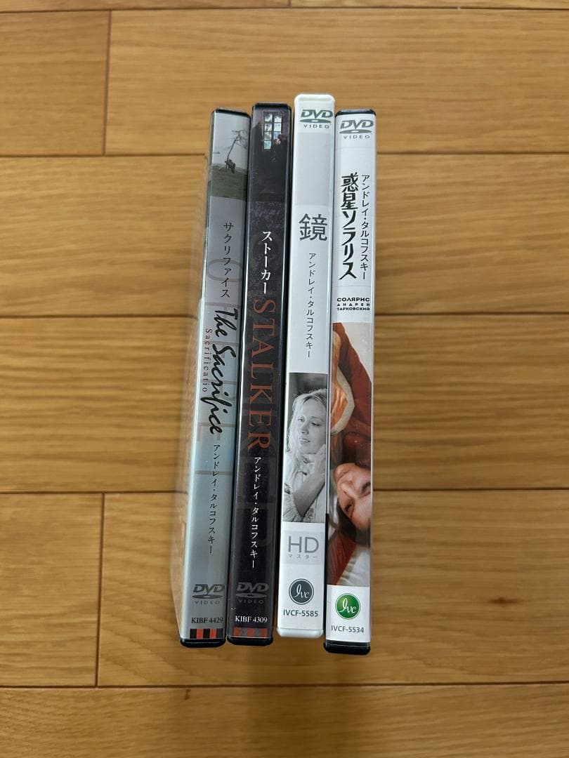 アンドレイ・タルコフスキー DVD 4本セット