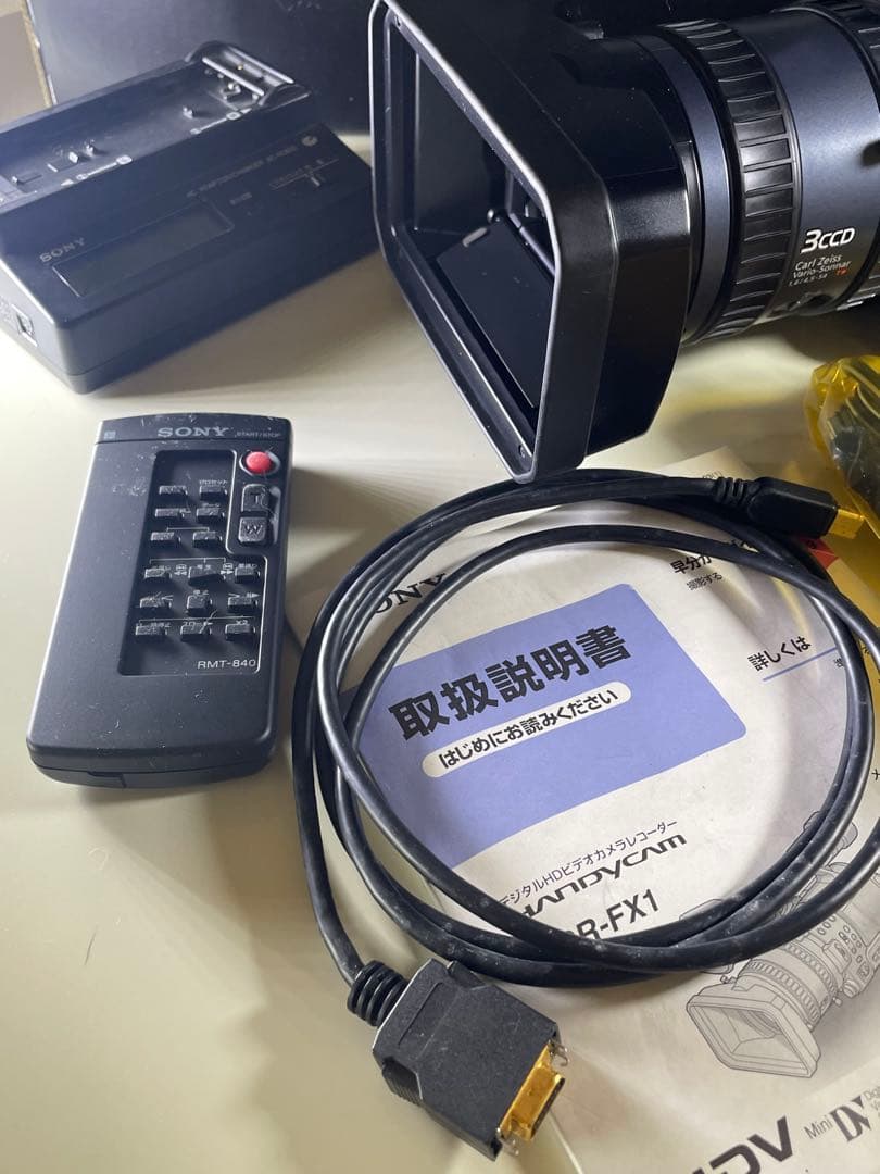 【値下げジャンク品】SONY HDR-FX1 ビデオカメラ VTR録画不良