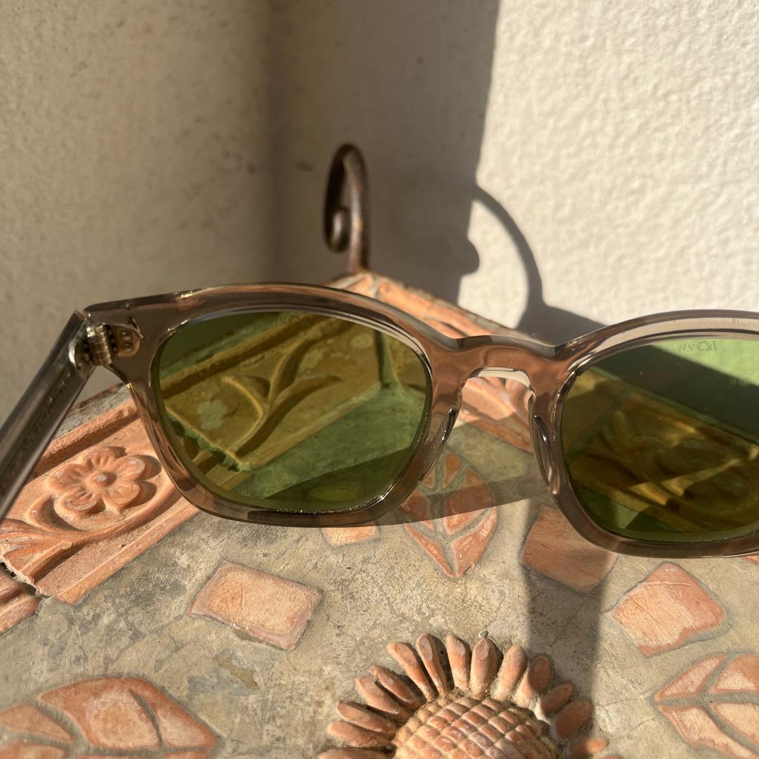 american optical アメリカンオプティカル　希少サイズ50 グレー