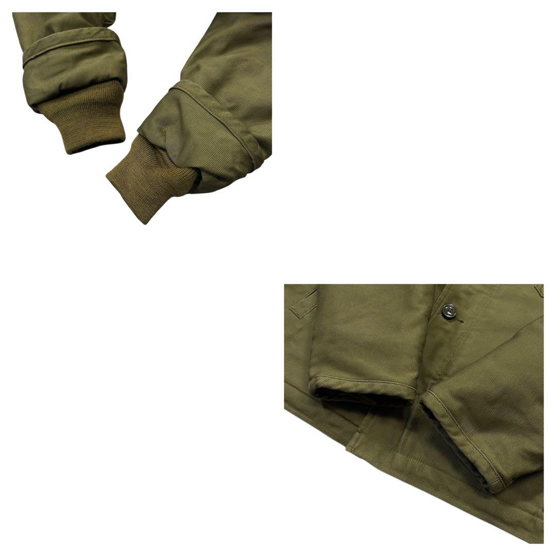 Bob Dong US NAVY A-2 デッキジャケット ミリタリー