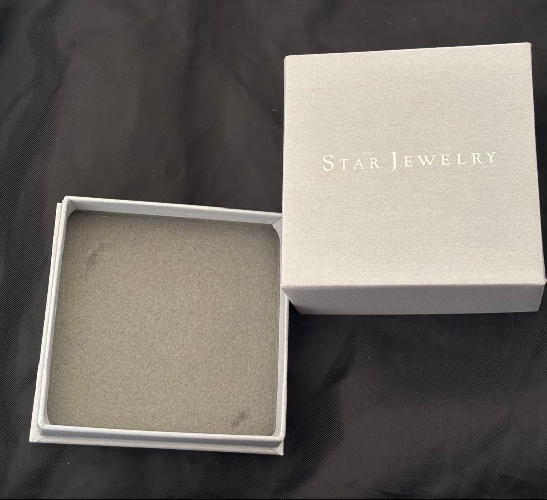 スタージュエリー　K18ダイヤクロスネックレス