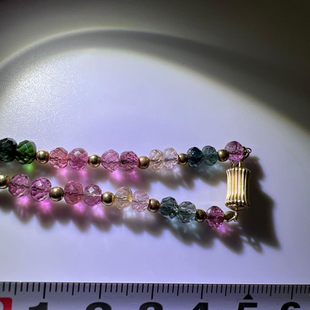 14K刻印　翡翠ネックレス　12g 東Y8-0210☆2F