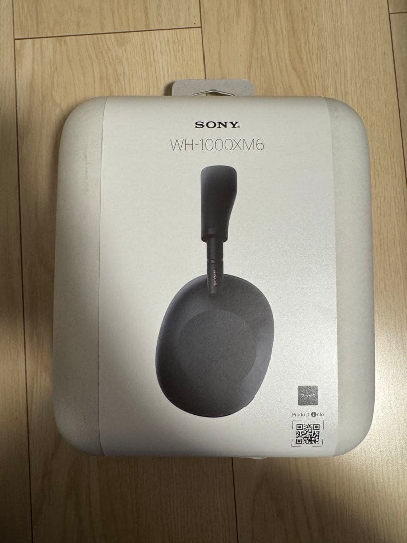 24時間以内発送　Sony WH-1000XM6 ワイヤレスヘッドホン ブラック