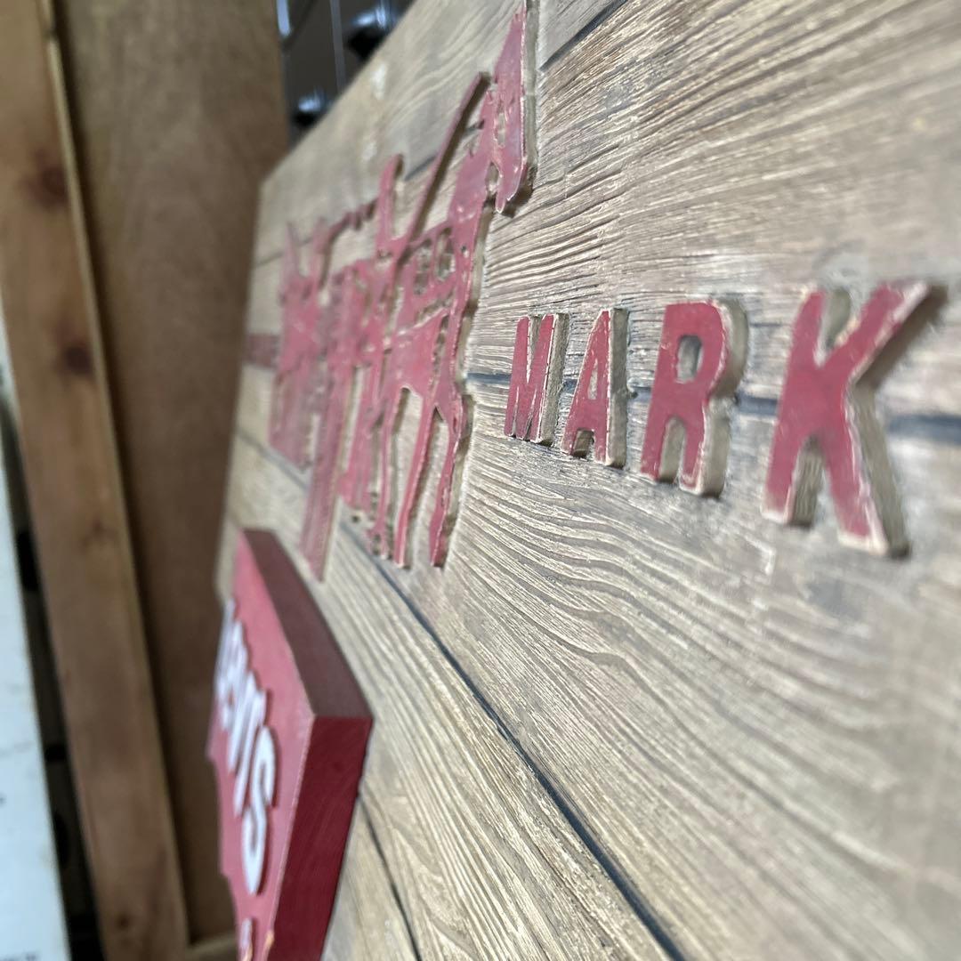 【希少】リーバイス Levi's 大型看板 ウッドサイン 店舗什器 非売品 レア