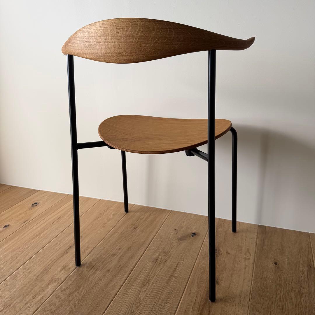 CH88T オーク材オイル仕上げ　ブラックフレームCARL HANSEN&SON