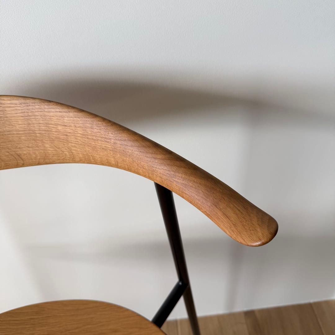 CH88T オーク材オイル仕上げ　ブラックフレームCARL HANSEN&SON