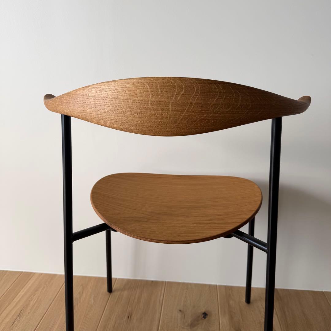 CH88T オーク材オイル仕上げ　ブラックフレームCARL HANSEN&SON