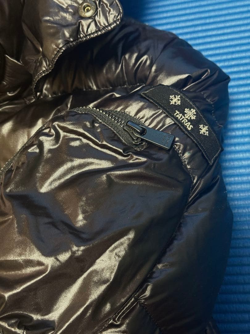 TATRAS ブラック ダウンジャケット メンズ
