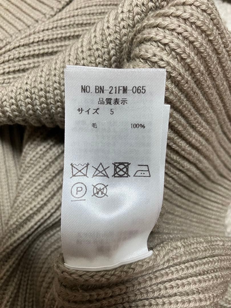 BATONER(バトナー) のニットセーター　送料無料　サイズ5