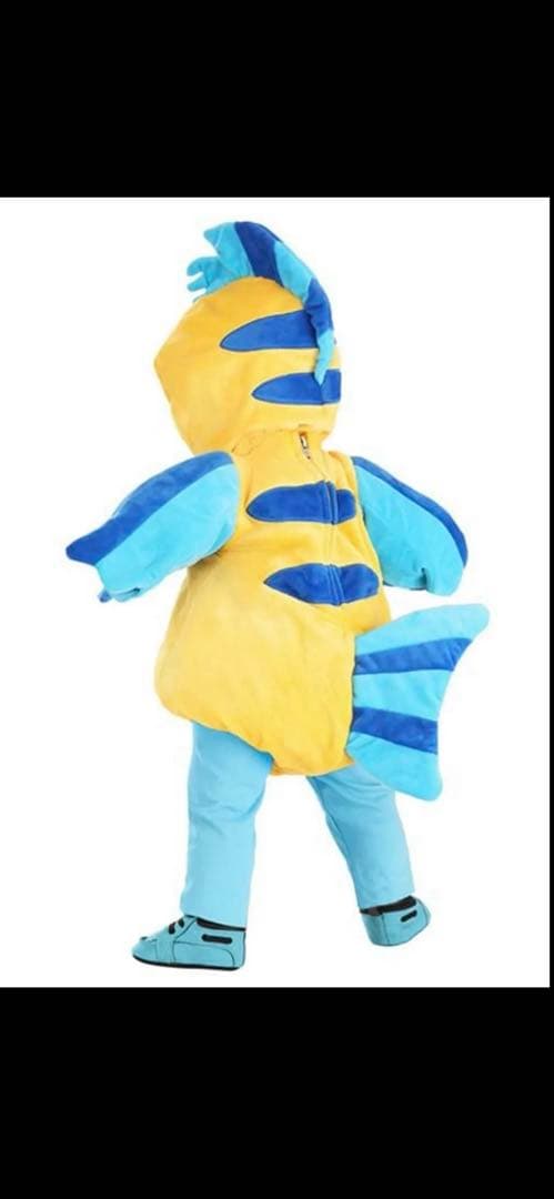 フランダー　アリエル　コスチューム　コスプレ　ロンパース　肩のせキーホルダー付き