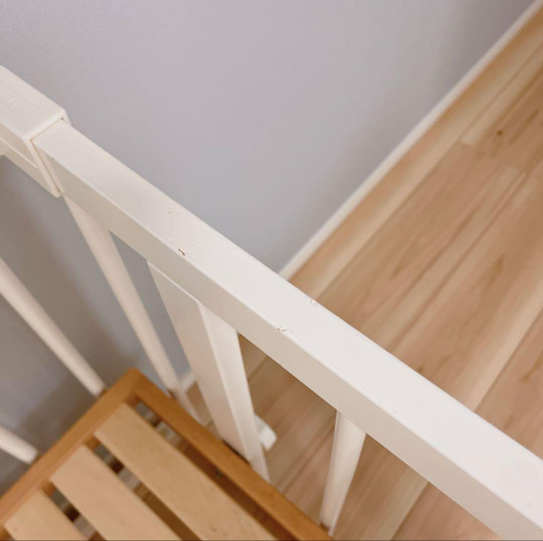 ※レオ( ´ ▽ ` ) ベビーベッド 木製ファルスカミニジョイントベッド
