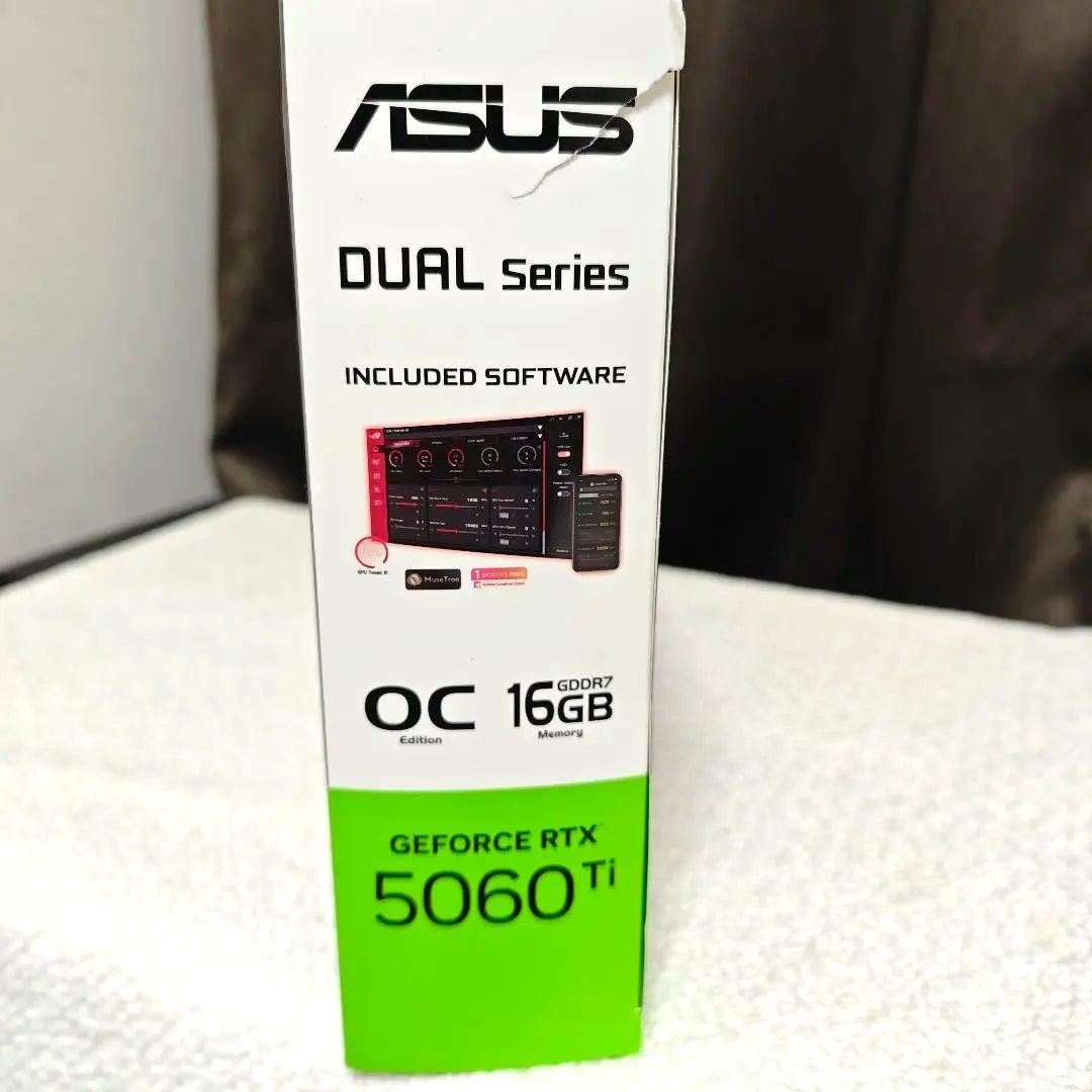 ASUS DUAL RTX 5060 Ti 16GB OC グラフィックボード
