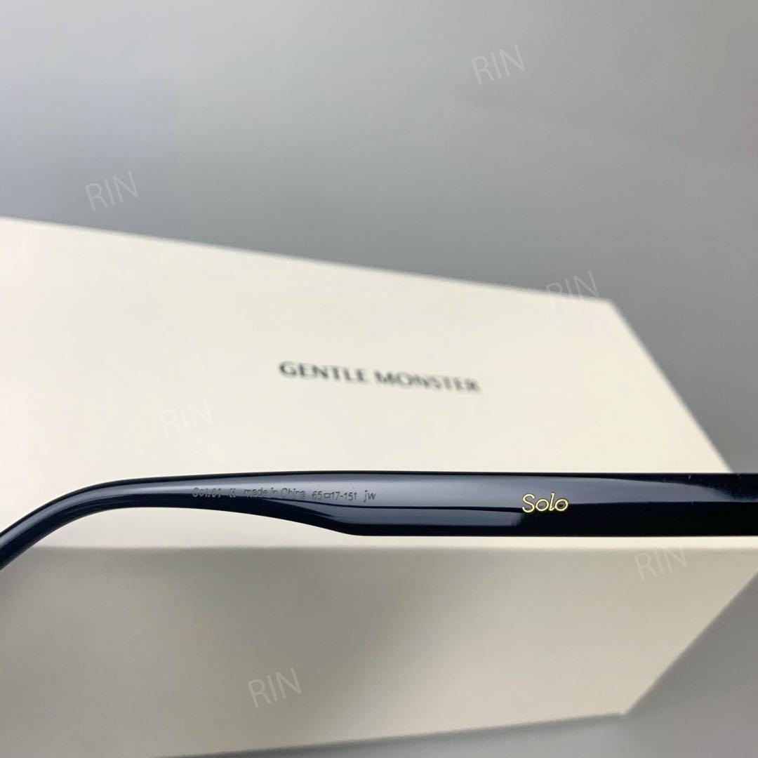 GENTLE MONSTER Solo ブラックサングラス