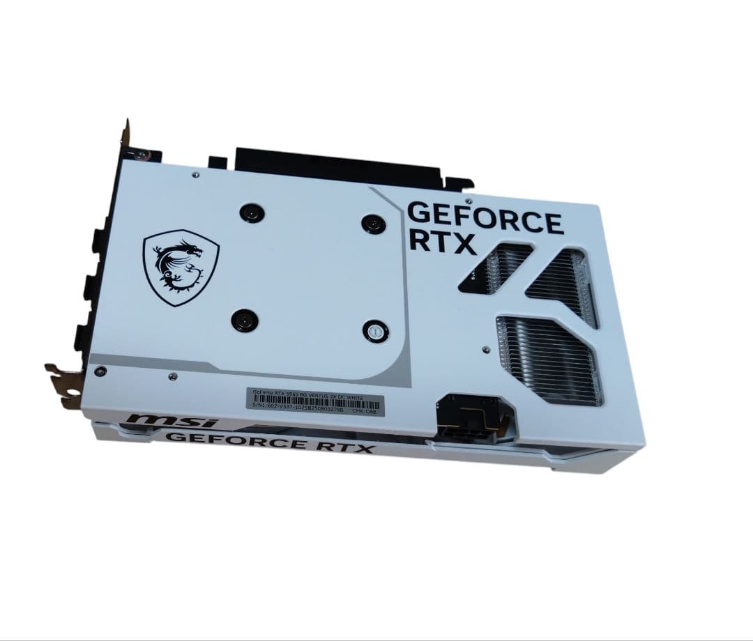 MSI GeForce RTX ホワイト グラフィックボード