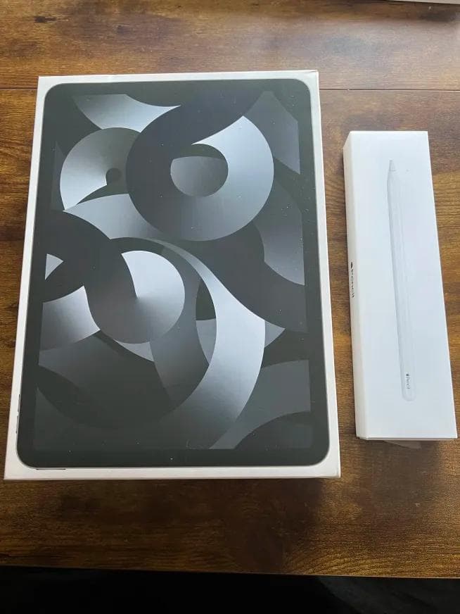 ぽ*様 iPad Air5Wi-Fiモデル スペースグレイ + Apple Pe