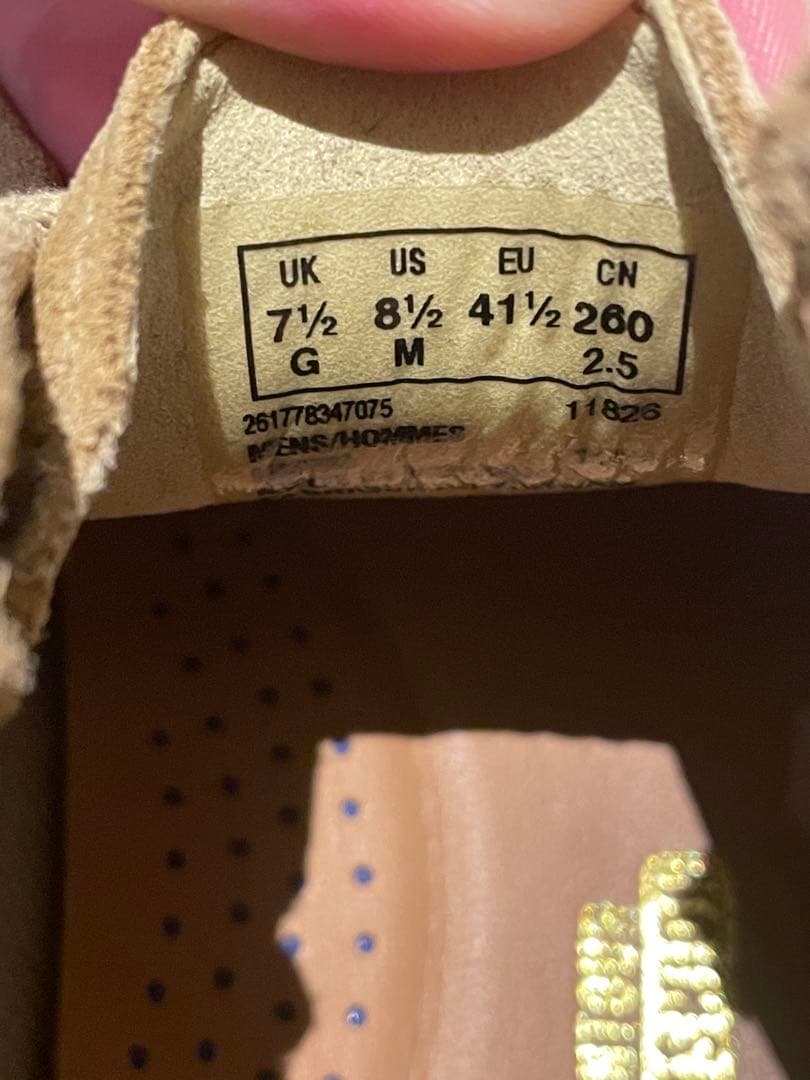 Clarks Wallabee EVO WP Maple UK7.5 ワラビー