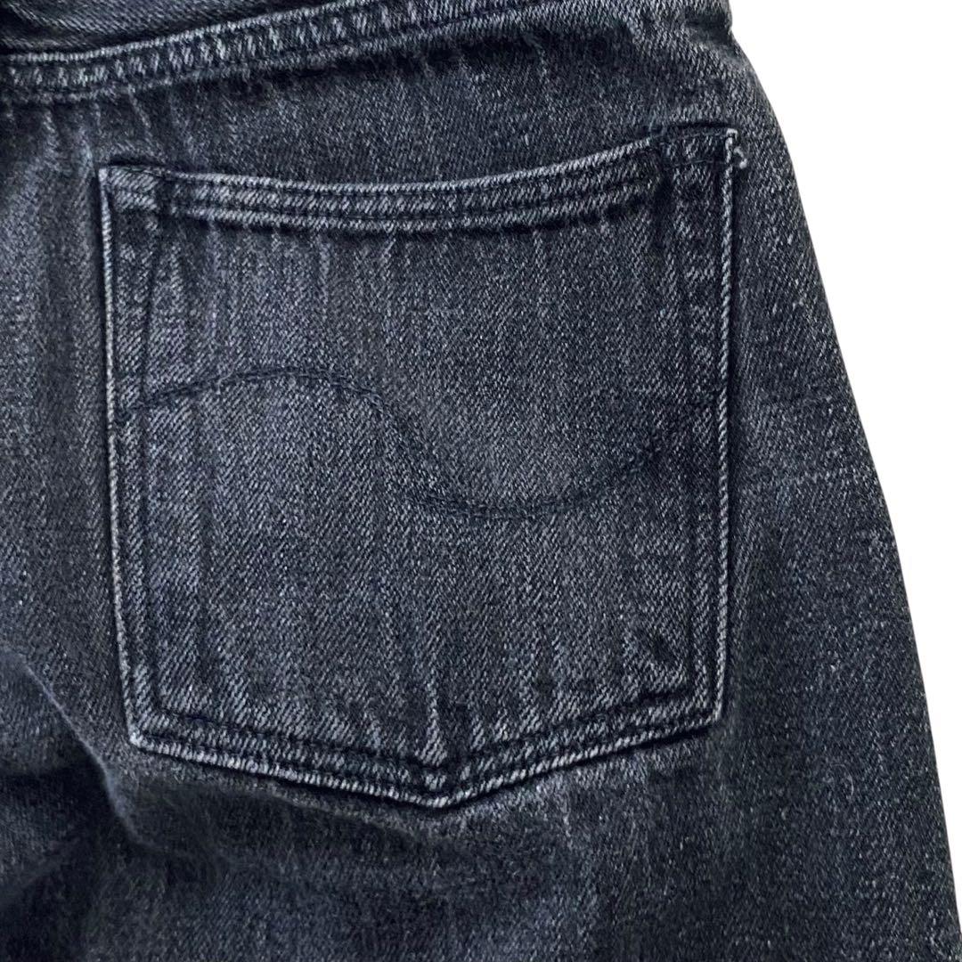 ONI DENIM 鬼デニム【美品】515 セミタイト 12オンスブラックデニム