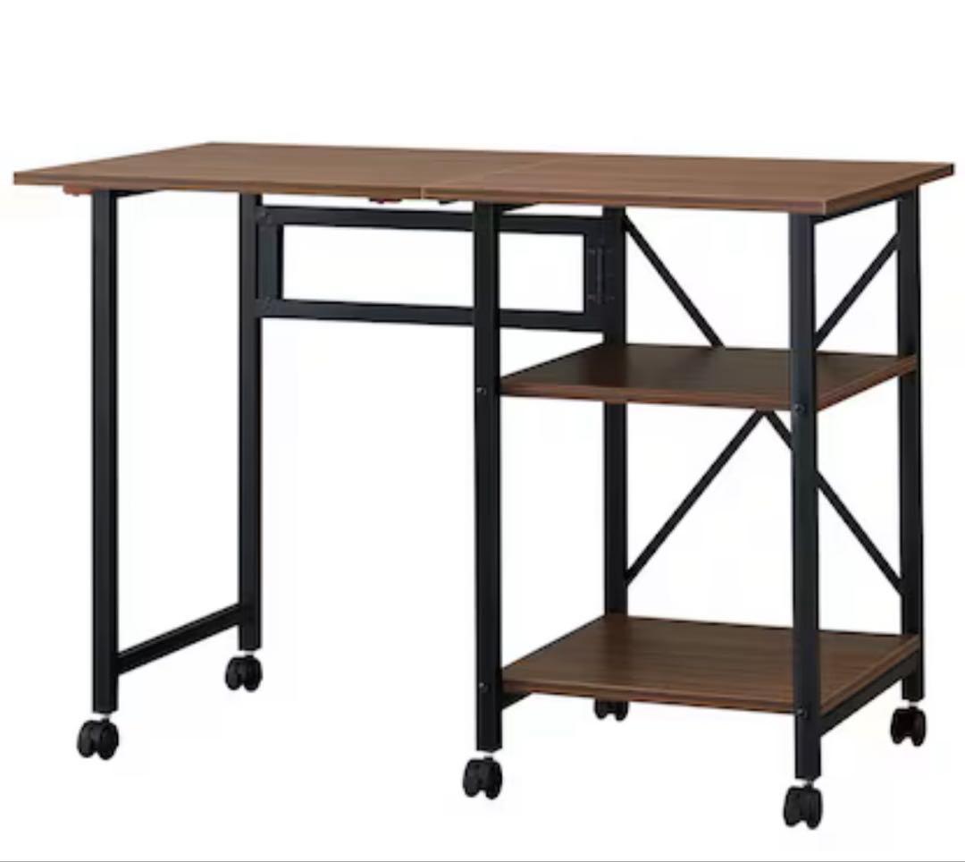 ニトリ 折りたたみデスクワゴン