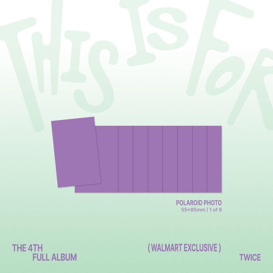 TWICE ミナ THIS IS FOR WALMART US アメリカ限定