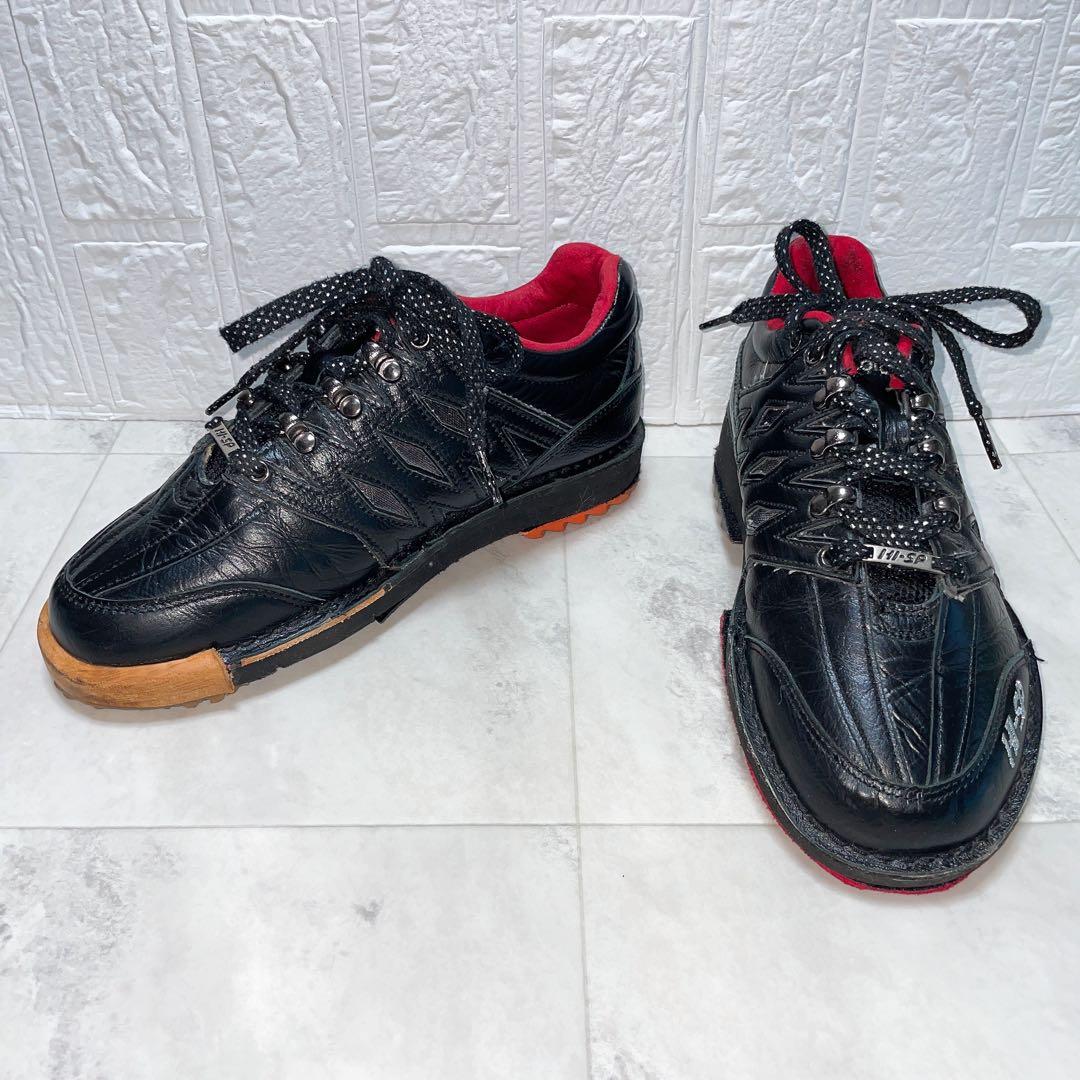 ハイスポーツ ボウリングシューズ コアドロ ブラック/レッド 25.5cm